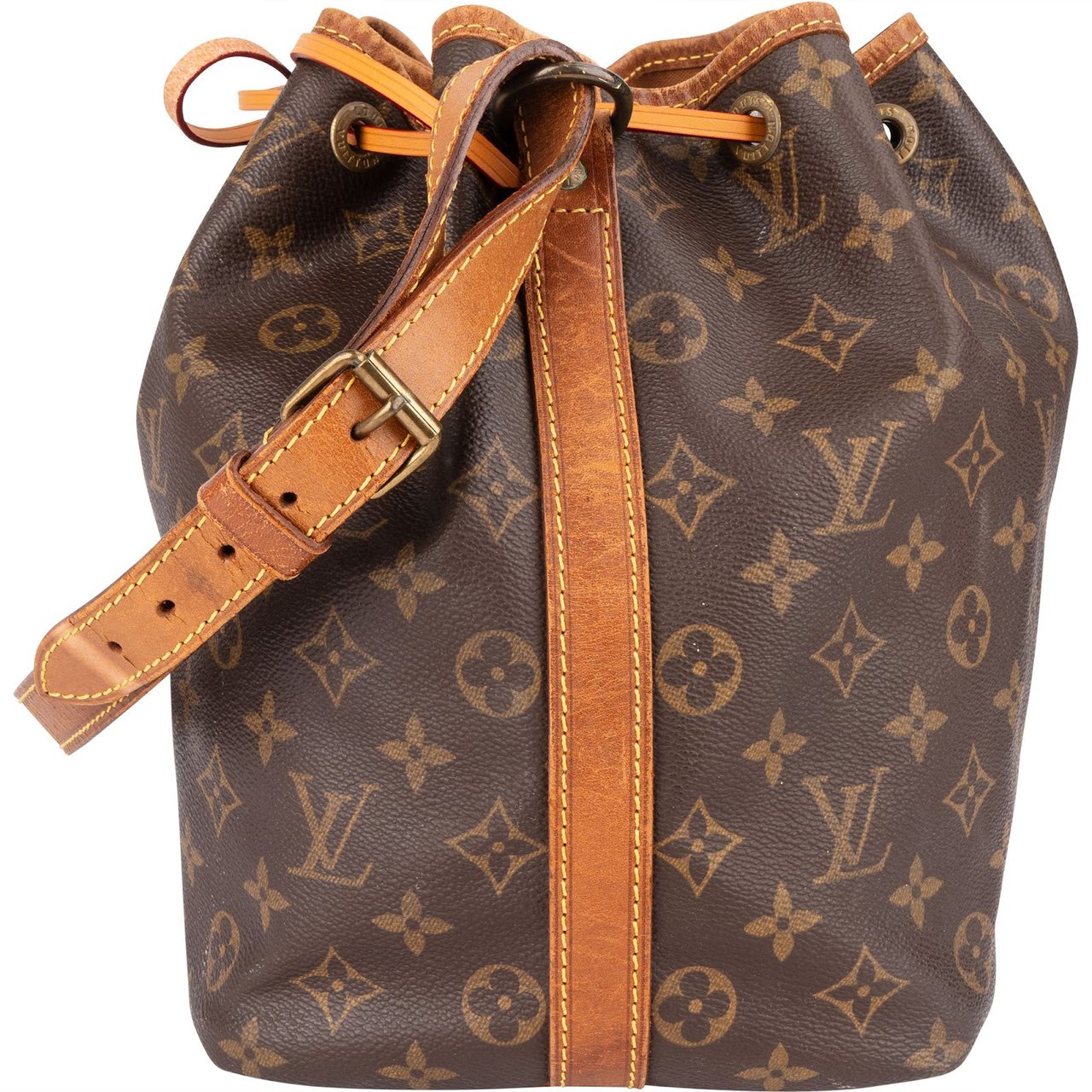 Louis Vuitton Louis Vuitton Monogram Canvas Sac Noé Petit Shoulder Bag Bruin