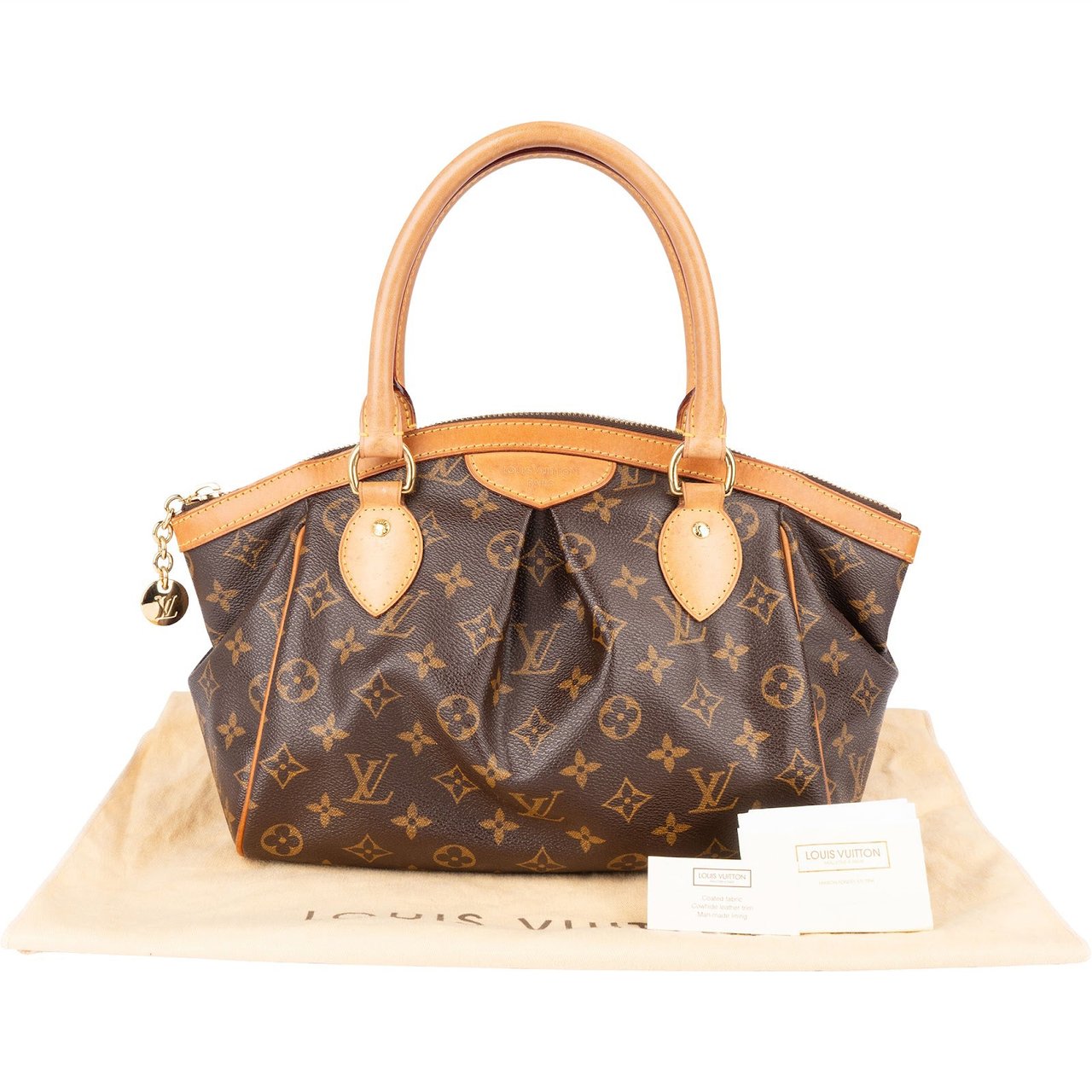 Louis Vuitton Louis Vuitton Monogram Canvas Tivoli PM Handbag Bruin