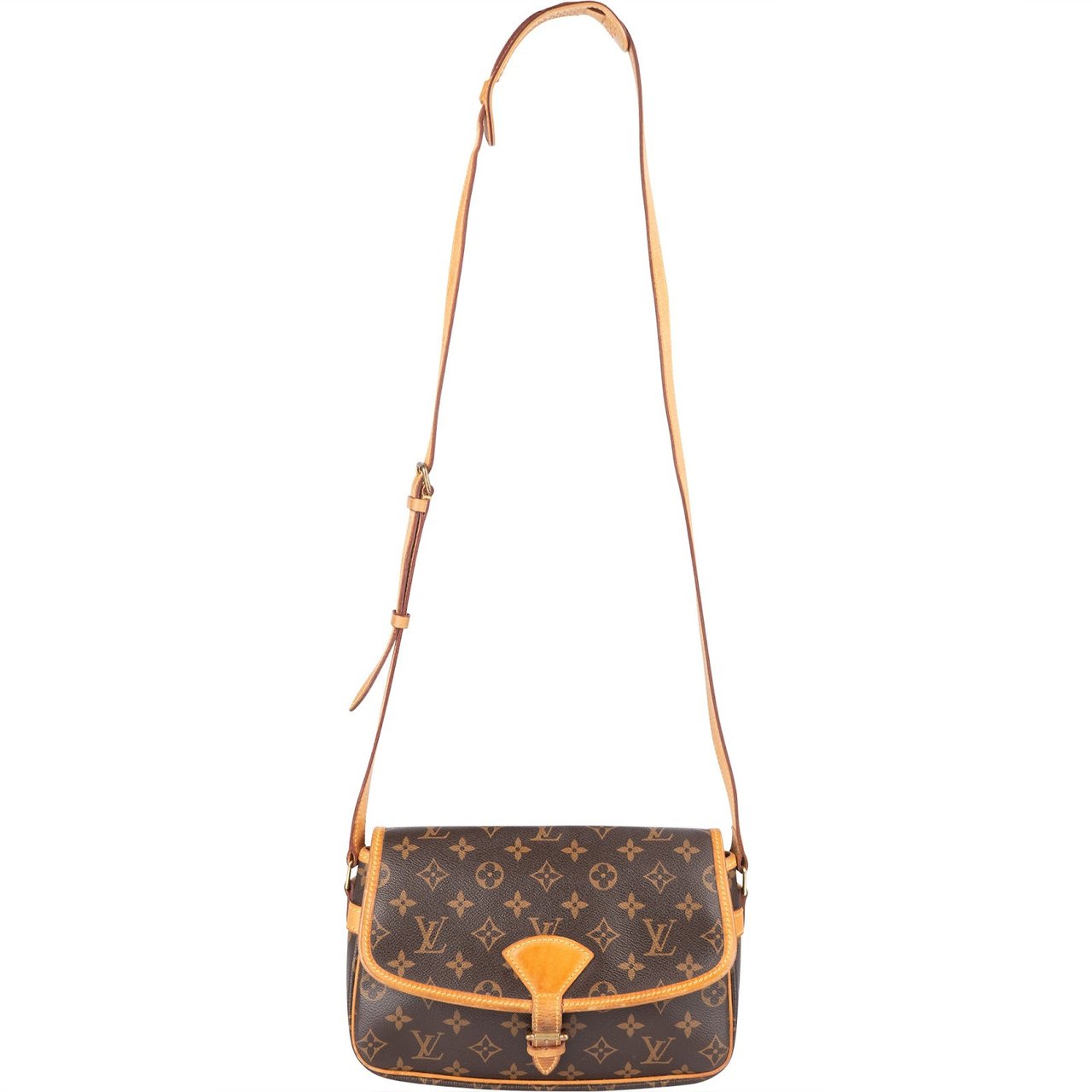 Louis Vuitton Louis Vuitton Monogram Canvas Sologne Crossbody Bag Bruin