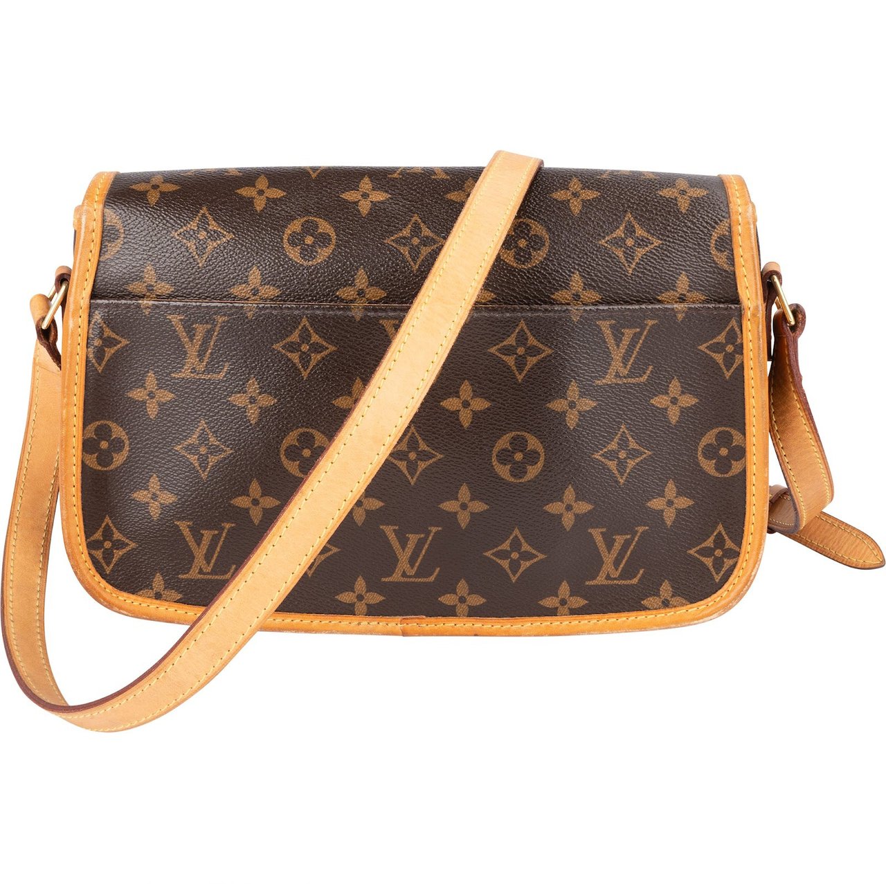 Louis Vuitton Louis Vuitton Monogram Canvas Sologne Crossbody Bag Bruin