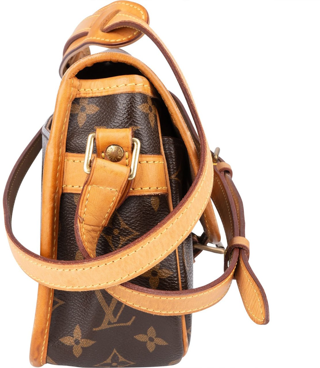 Louis Vuitton Louis Vuitton Monogram Canvas Sologne Crossbody Bag Bruin