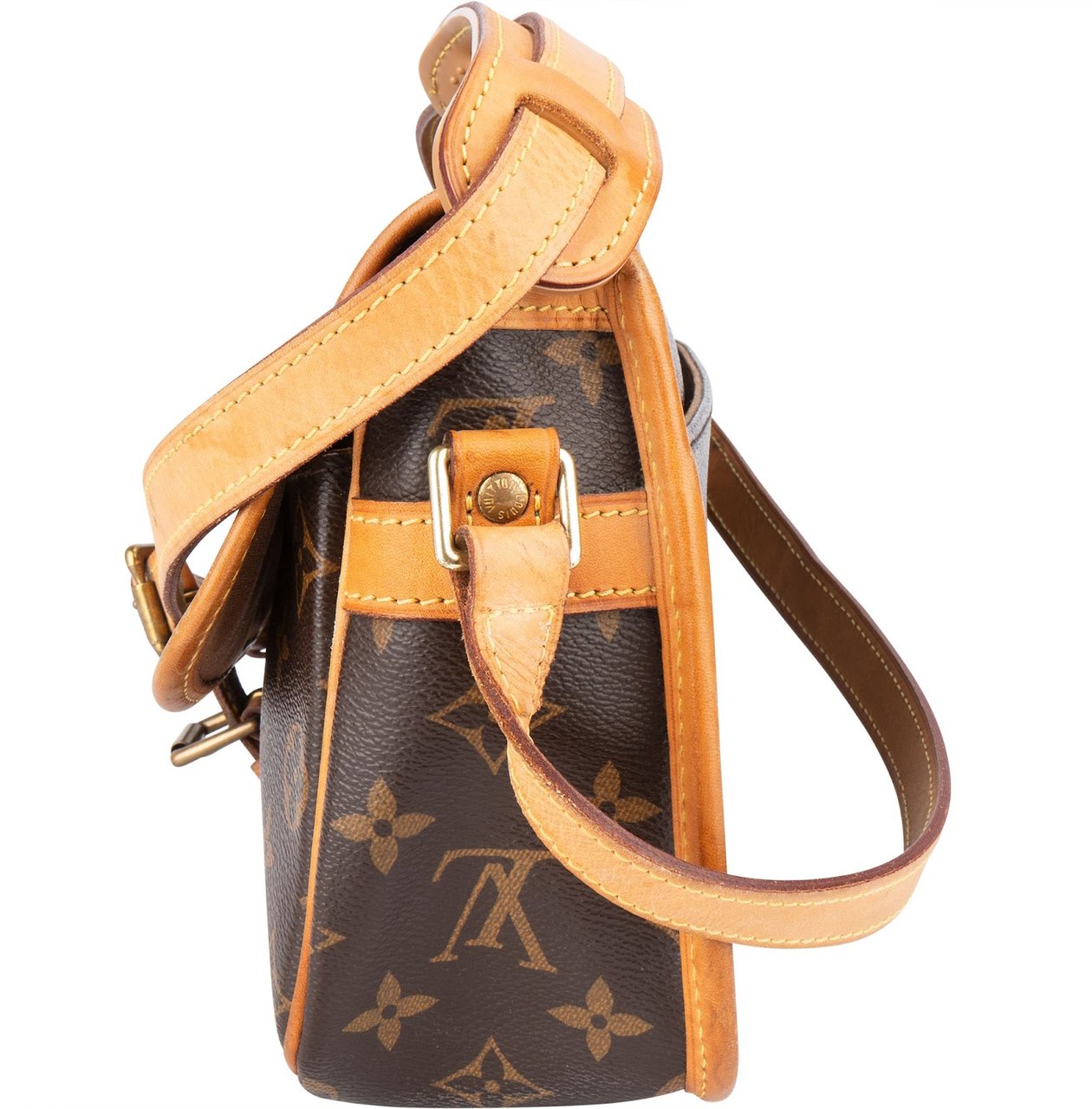 Louis Vuitton Louis Vuitton Monogram Canvas Sologne Crossbody Bag Bruin
