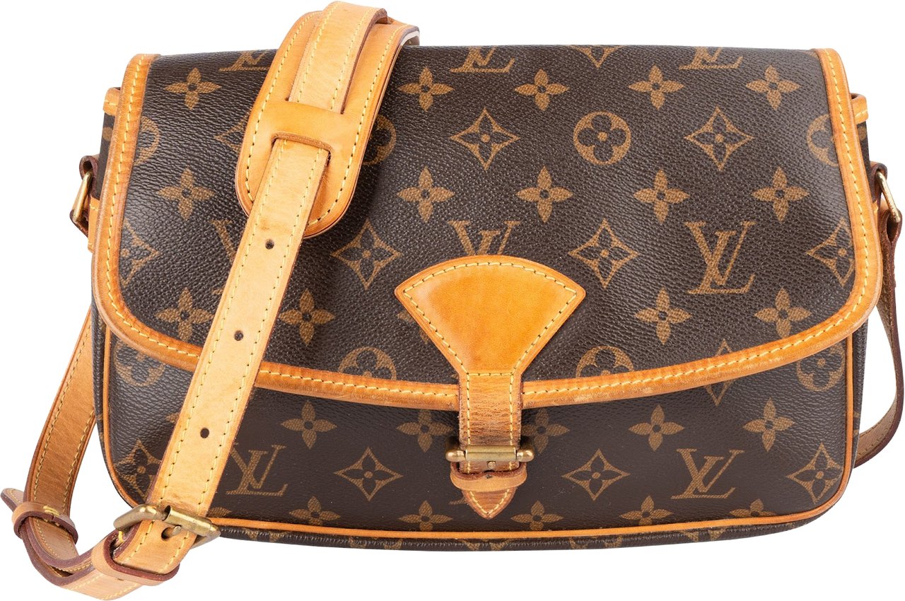 Louis Vuitton Louis Vuitton Monogram Canvas Sologne Crossbody Bag Bruin