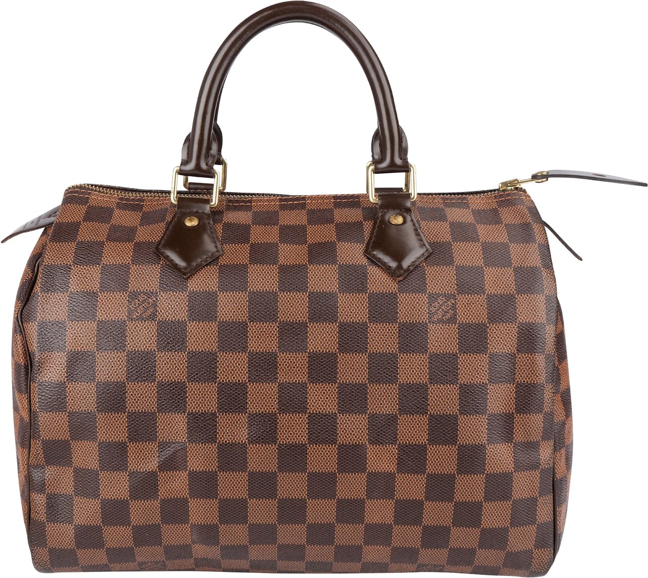 Louis Vuitton Louis Vuitton Monogram Damier Ebene Speedy 30 Handbag Bruin