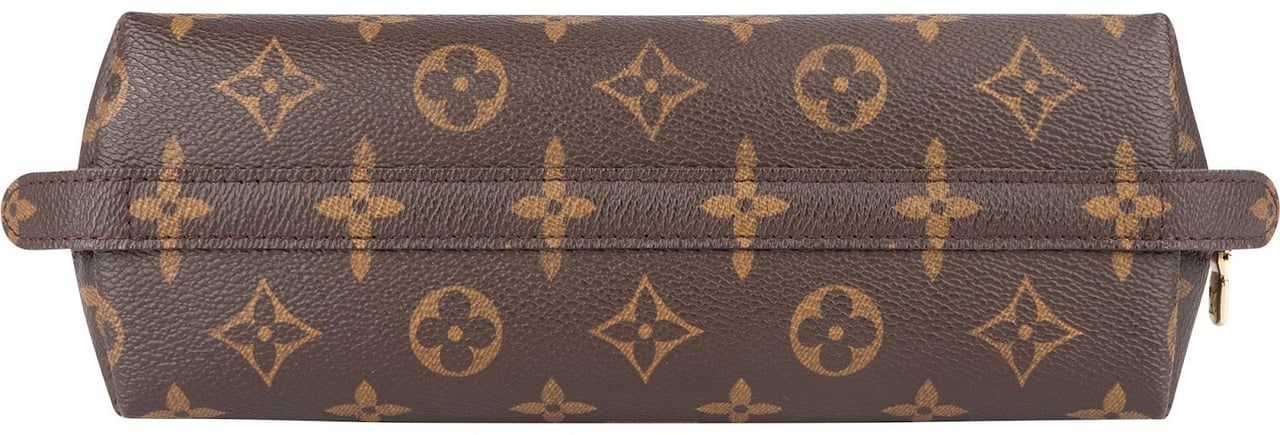 Louis Vuitton Louis Vuitton Monogram Canvas Trousse Demi Ronde Pouch Bruin