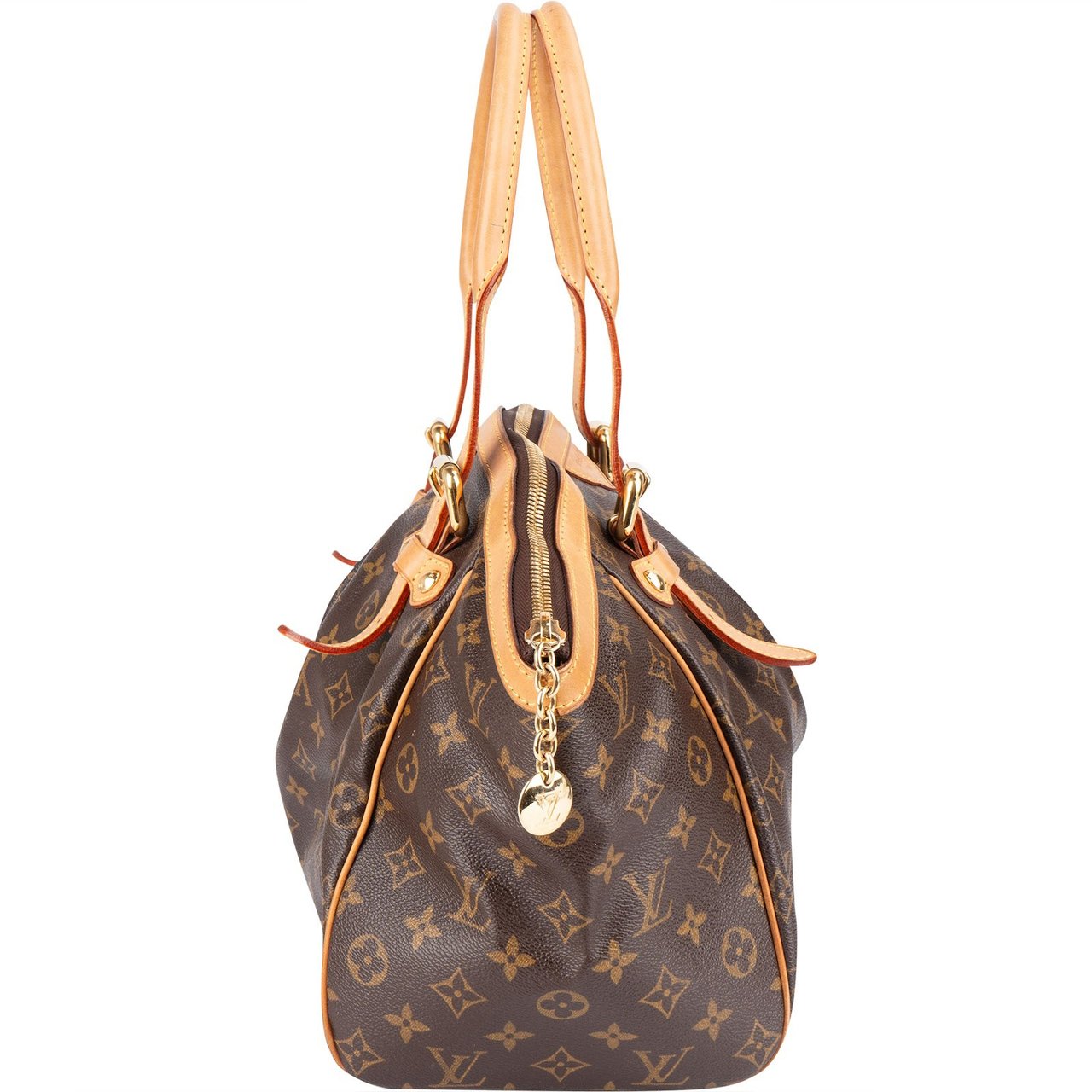 Louis Vuitton Louis Vuitton Monogram Canvas Tivoli GM Shoulder Bag Bruin