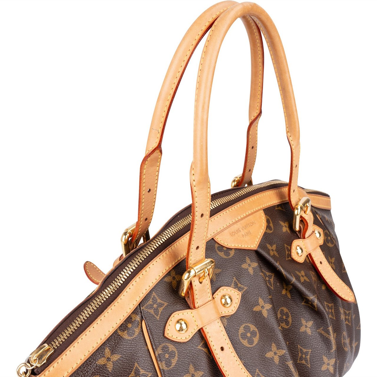 Louis Vuitton Louis Vuitton Monogram Canvas Tivoli GM Shoulder Bag Bruin