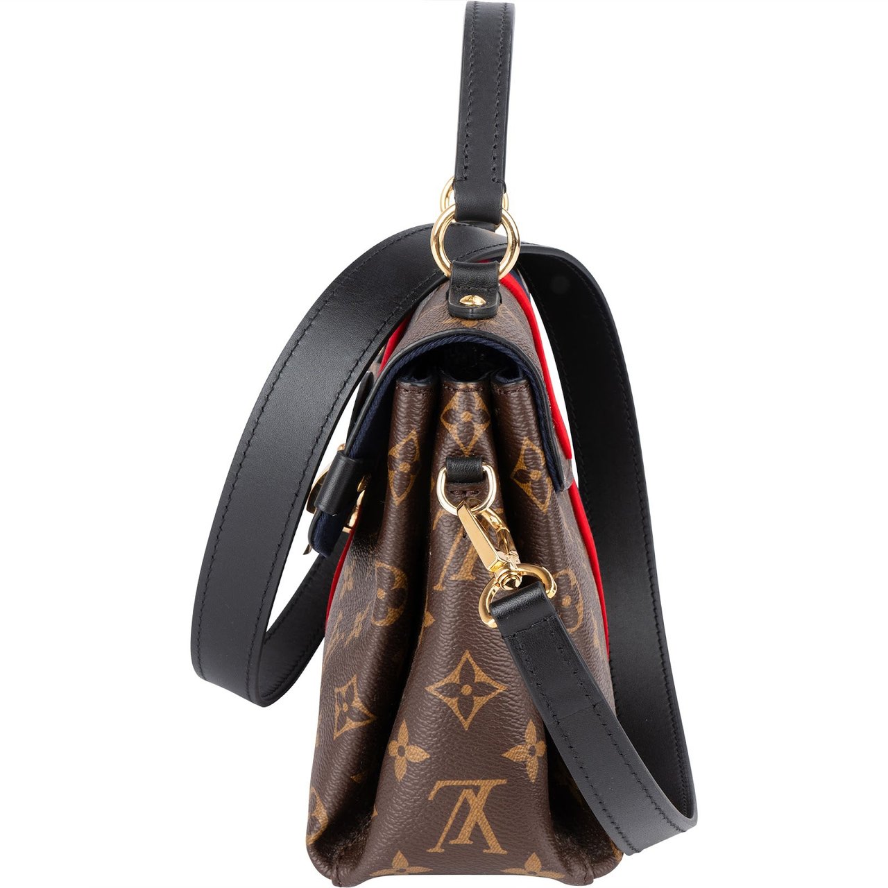 Louis Vuitton Monogram Canvas Georges BB Handbag Bruin