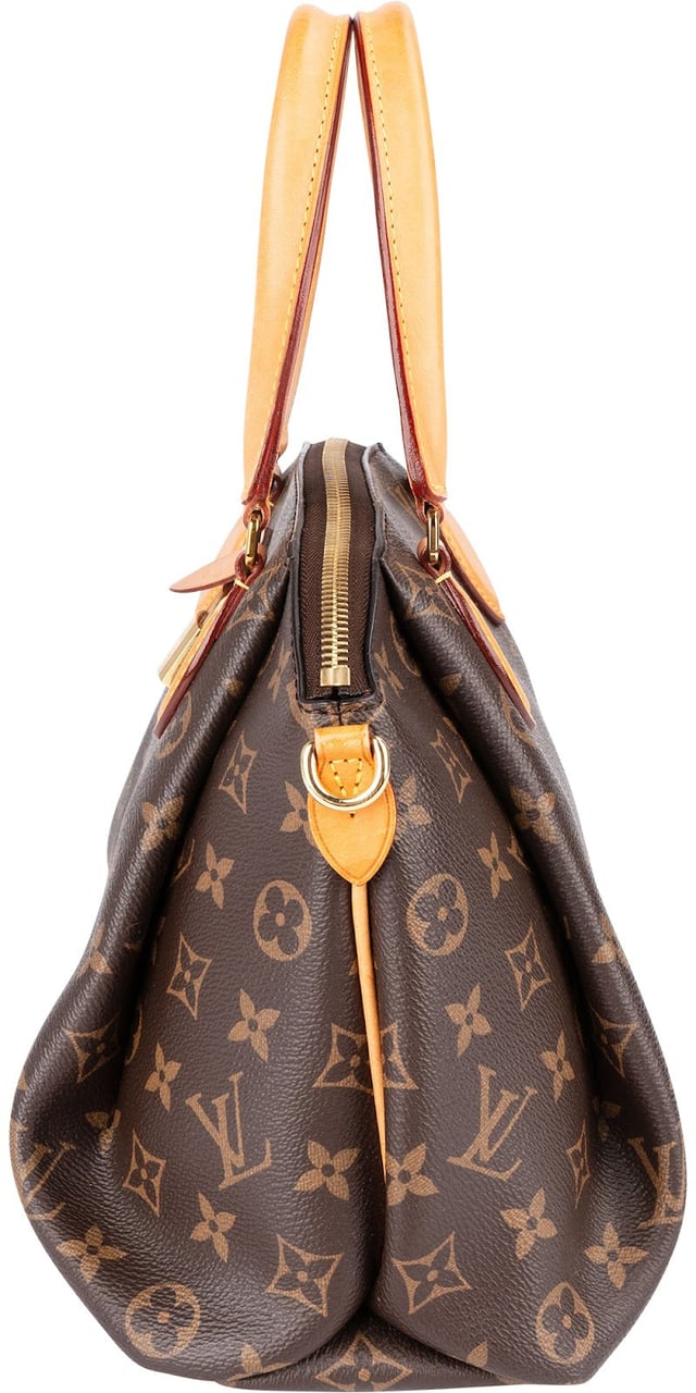 Louis Vuitton Monogram Canvas Lockit PM Handbag Bruin