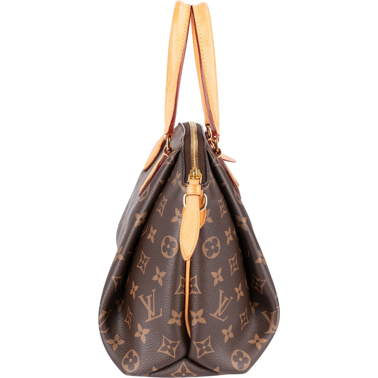Louis Vuitton Monogram Canvas Lockit PM Handbag Bruin