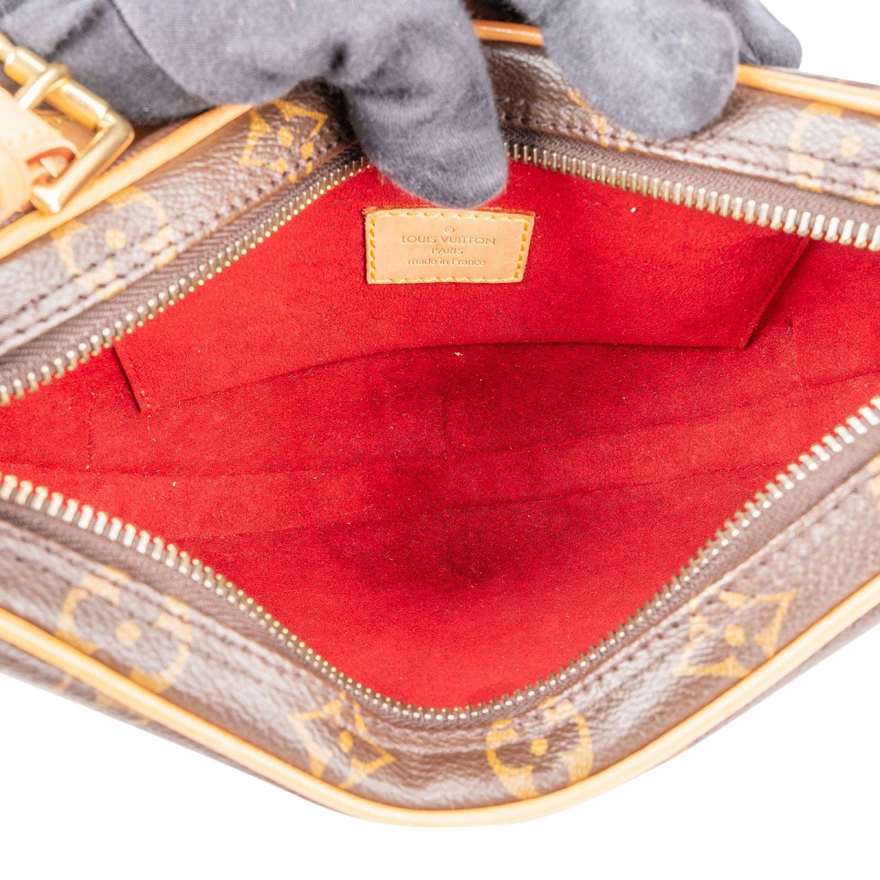 Louis Vuitton Louis Vuitton Monogram Canvas Croissant PM Handbag Bruin