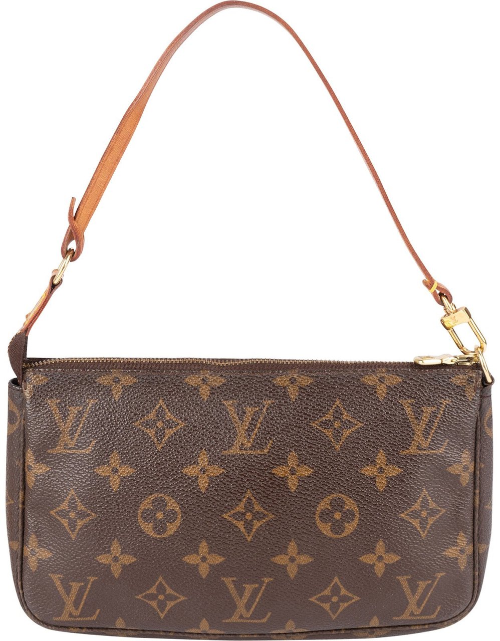 Louis Vuitton Louis Vuitton Monogram Canvas Pochette Accessoires Handbag Bruin