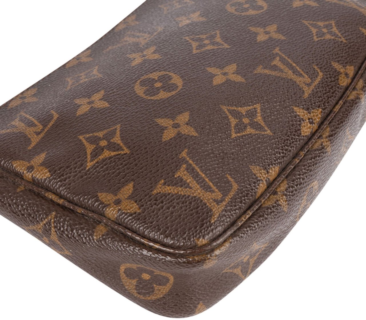 Louis Vuitton Louis Vuitton Monogram Canvas Pochette Accessoires Handbag Bruin