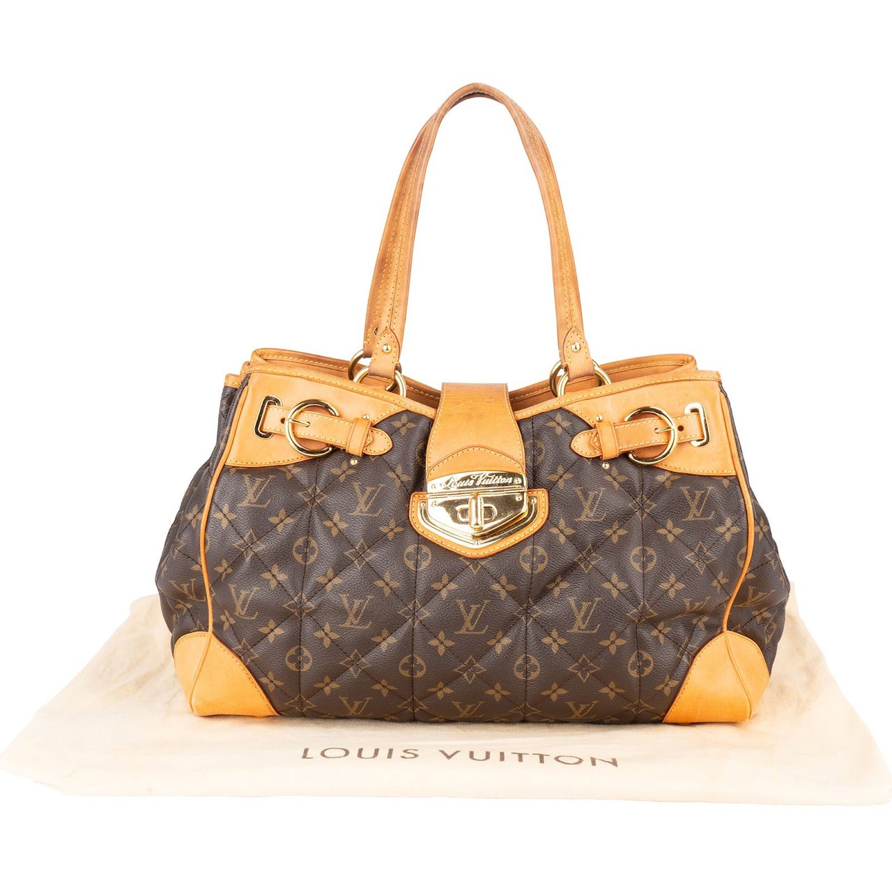 Louis Vuitton Louis Vuitton Quilted Canvas Monogram Etoile Handbag Bruin