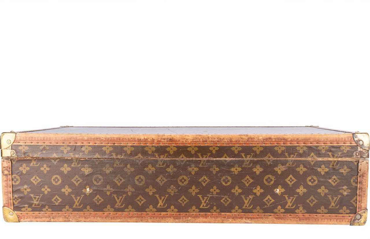 Louis Vuitton Louis Vuitton Canvas Monogram 1900s Suitcase Trunk 70 Divers
