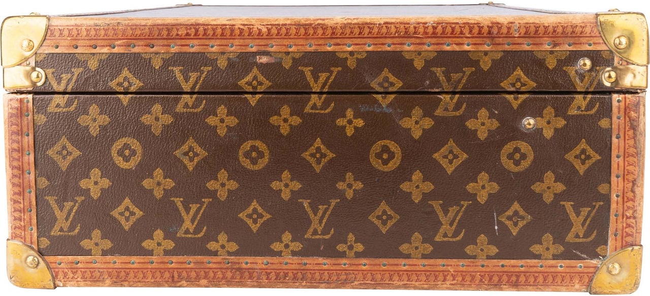 Louis Vuitton Louis Vuitton Canvas Monogram 1900s Suitcase Trunk 70 Divers