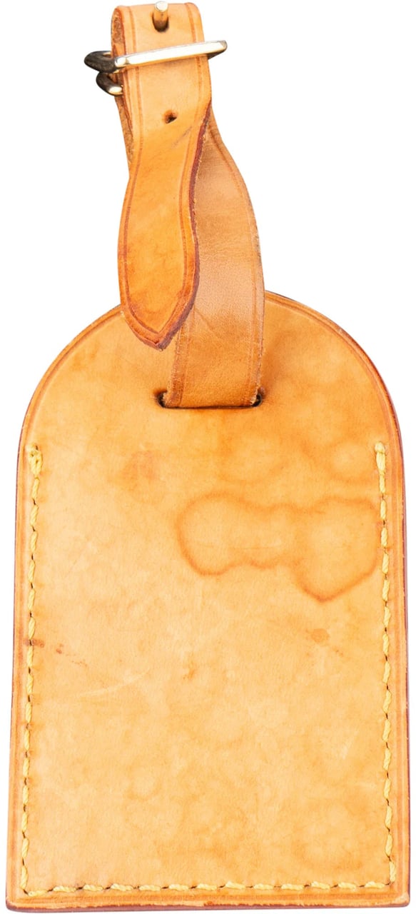 Louis Vuitton Vachetta Leather Luggage Tag (RMK) Bruin