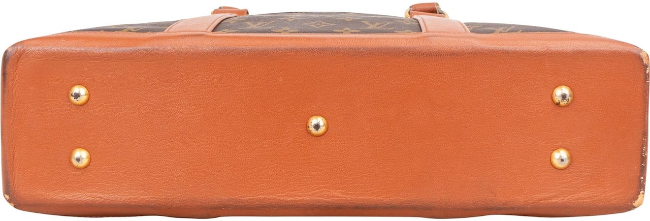 Louis Vuitton Louis Vuitton Monogram Canvas Sac Weekend Handbag Bruin