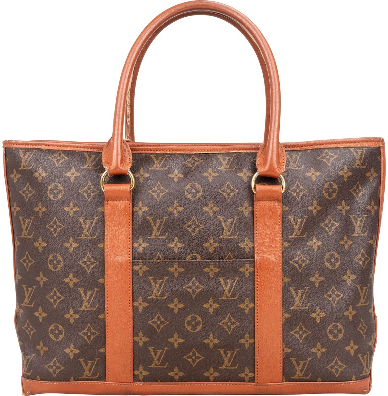 Louis Vuitton Louis Vuitton Monogram Canvas Sac Weekend Handbag Bruin