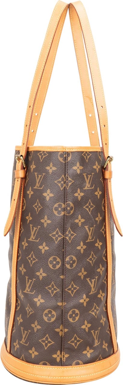 Louis Vuitton Louis Vuitton Monogram Canvas Bucket GM Shoulder Bag Bruin