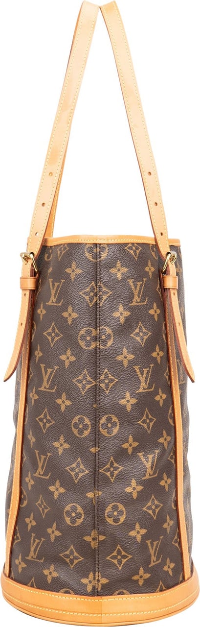 Louis Vuitton Louis Vuitton Monogram Canvas Bucket GM Shoulder Bag Bruin