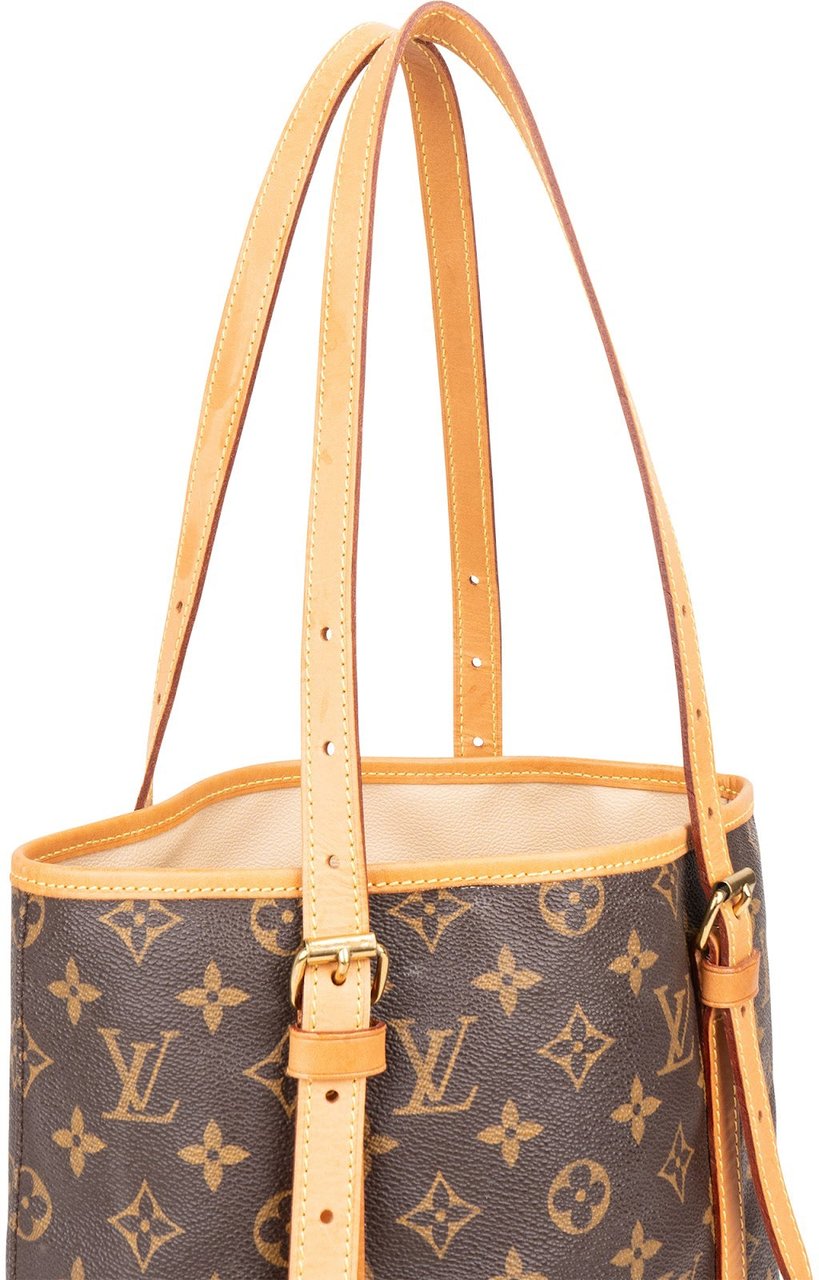 Louis Vuitton Louis Vuitton Monogram Canvas Bucket GM Shoulder Bag Bruin