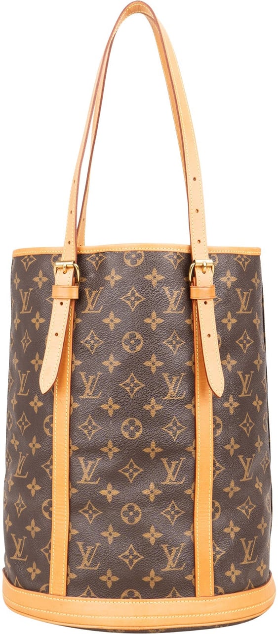 Louis Vuitton Louis Vuitton Monogram Canvas Bucket GM Shoulder Bag Bruin