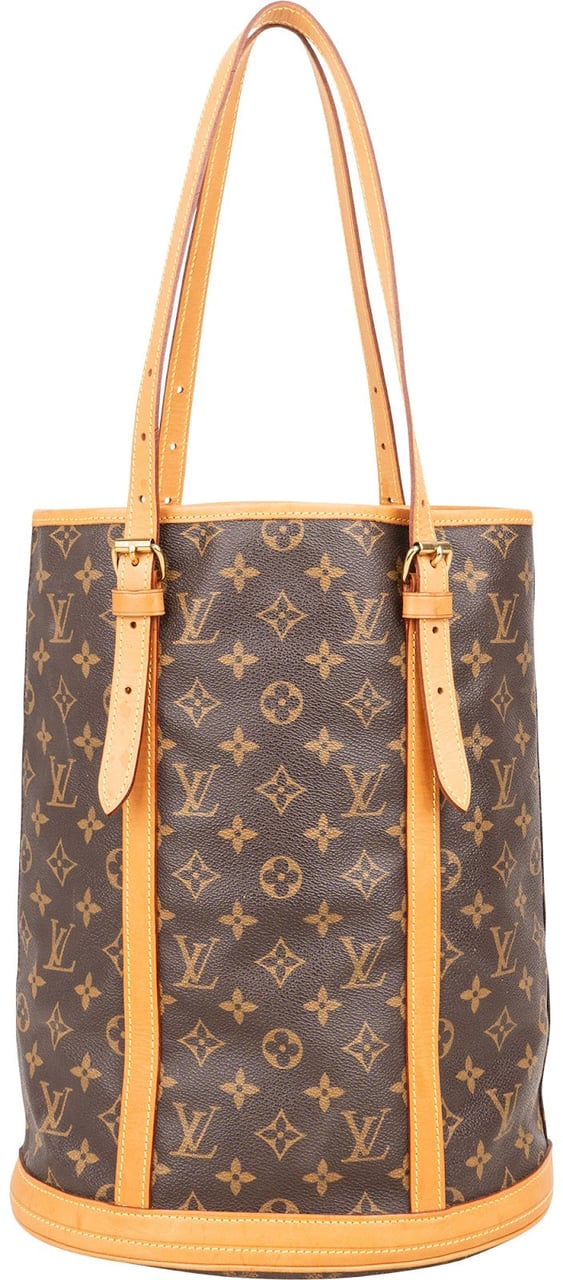 Louis Vuitton Louis Vuitton Monogram Canvas Bucket GM Shoulder Bag Bruin