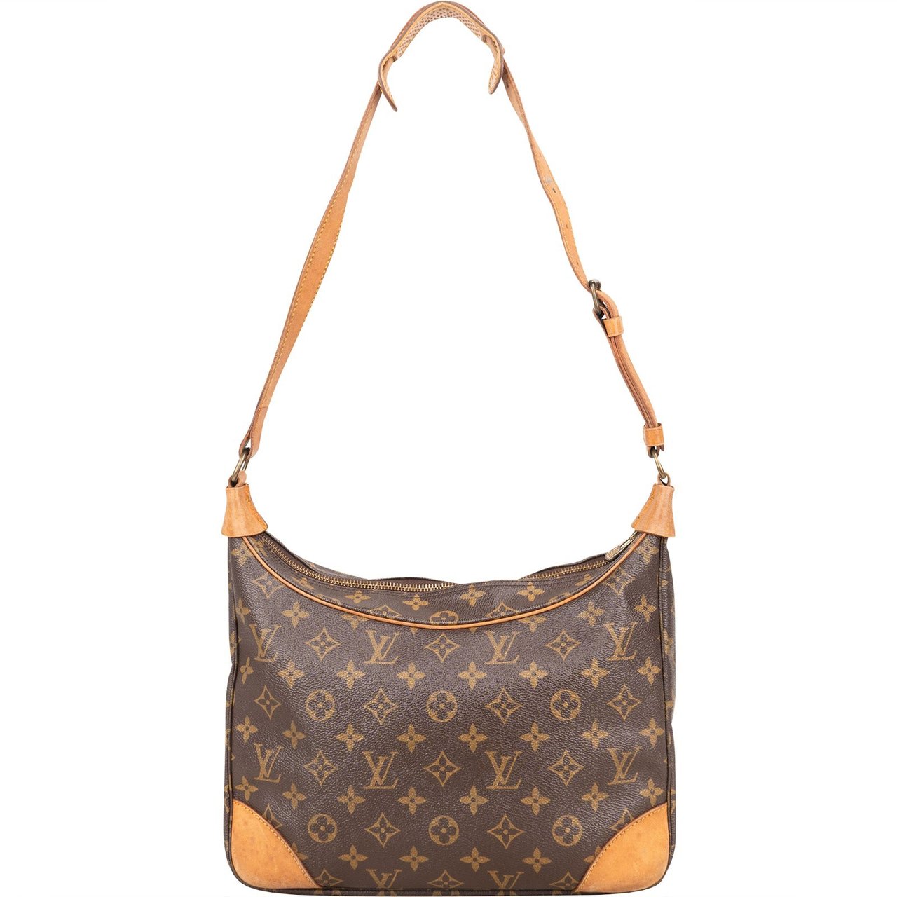 Louis Vuitton Louis Vuitton Monogram Canvas Boulogne Shoulder Bag Bruin