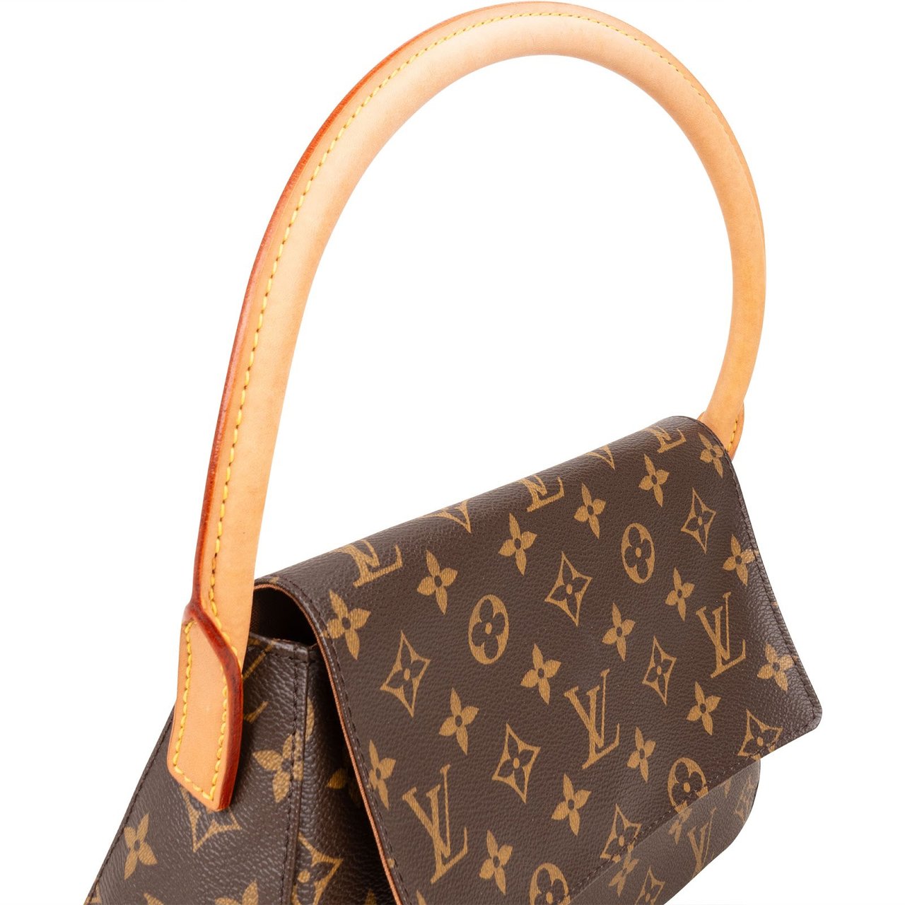 Louis Vuitton Louis Vuitton Monogram Canvas PM Looping Shoulder Bag Bruin