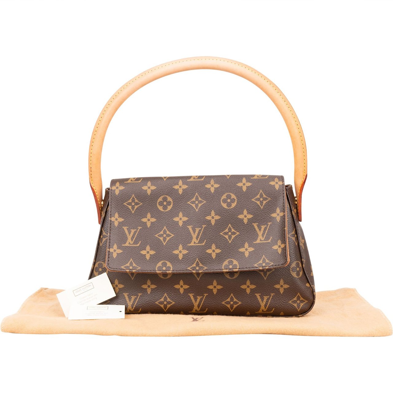 Louis Vuitton Louis Vuitton Monogram Canvas PM Looping Shoulder Bag Bruin