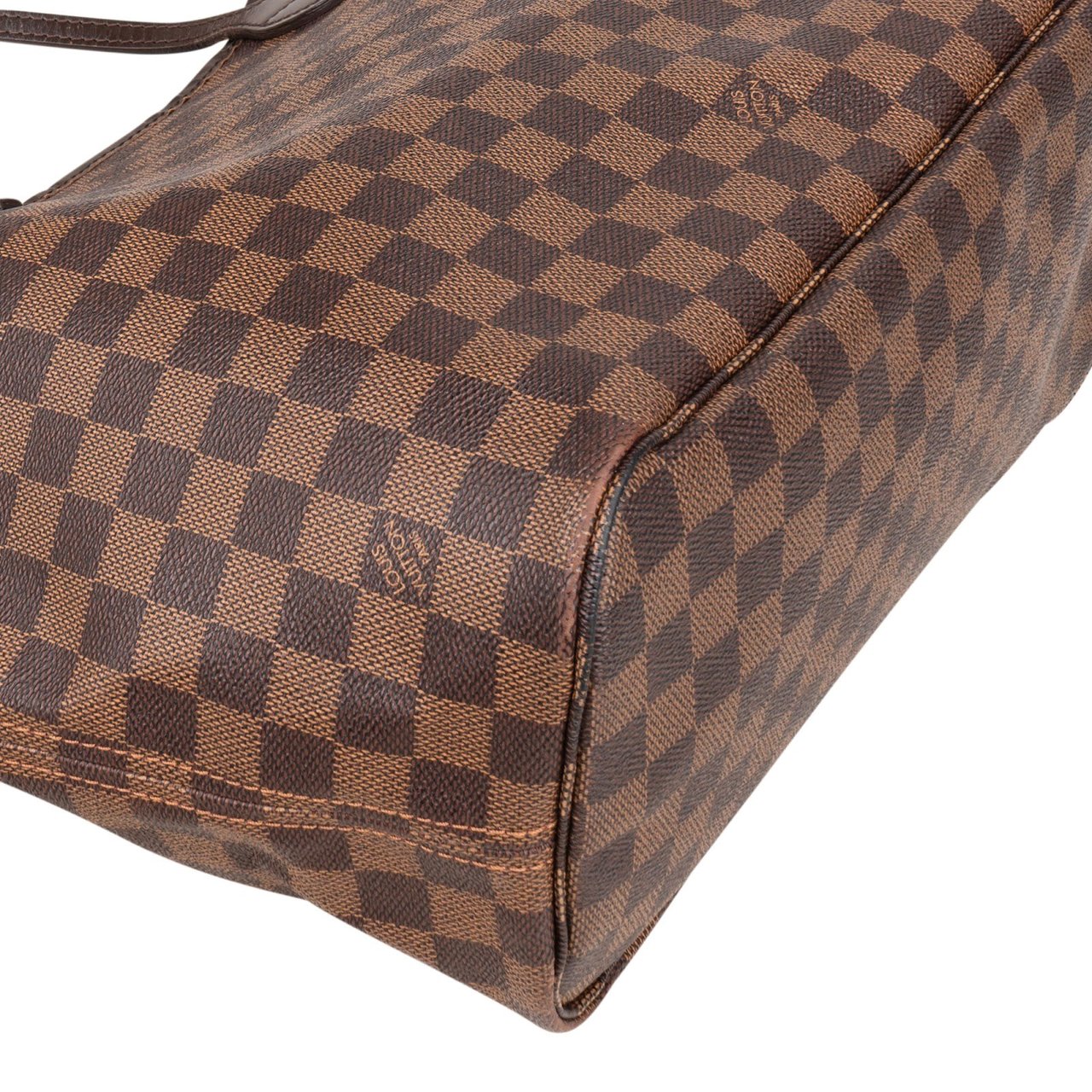 Louis Vuitton Louis Vuitton Monogram Damier Ebene Neverfull MM Shoulder Bag Bruin