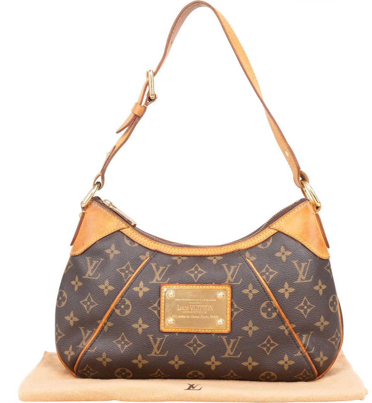 Louis Vuitton Louis Vuitton Monogram Canvas Thames PM Shoulder Bag Bruin