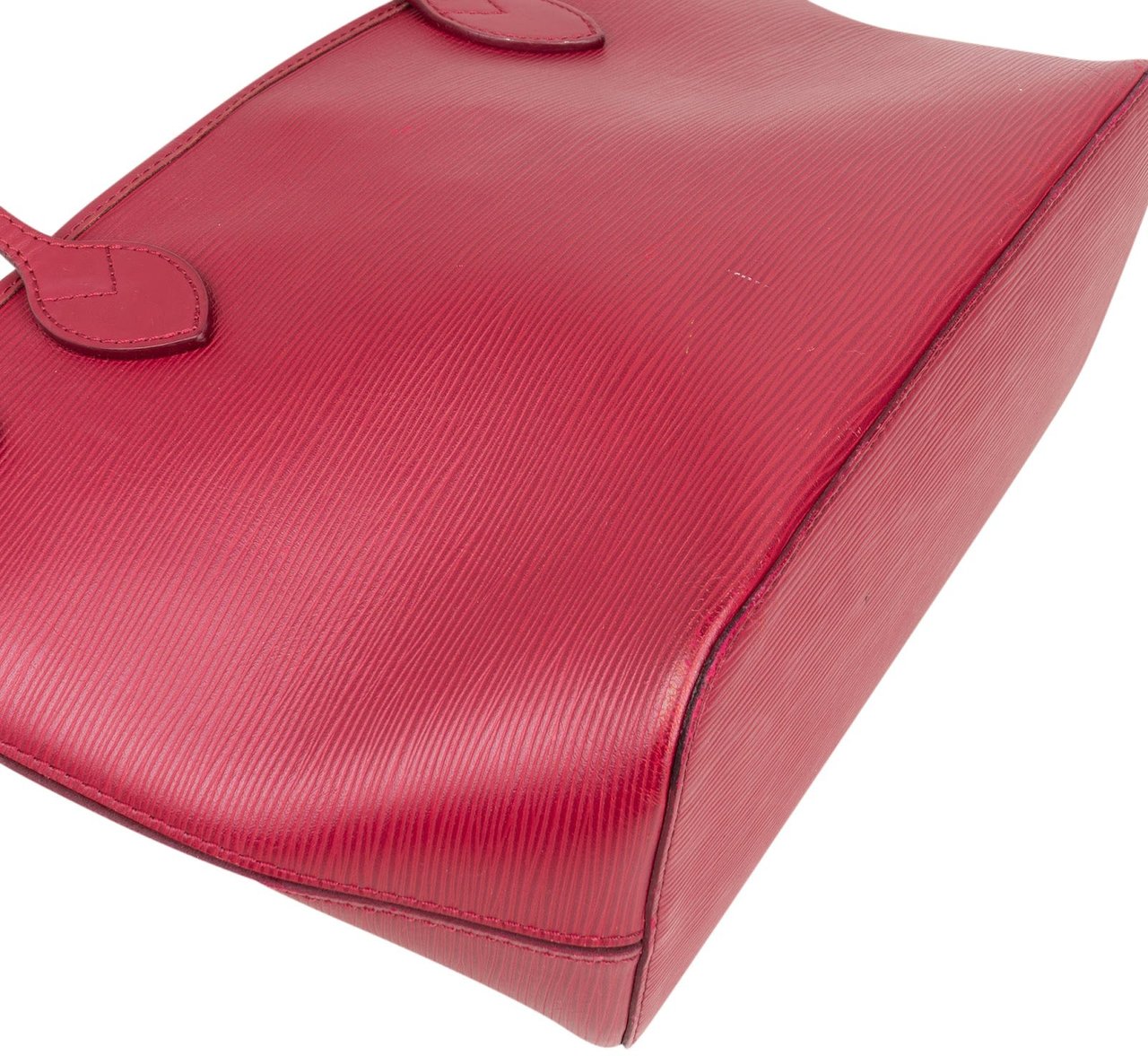 Louis Vuitton Louis Vuitton Fuchsia Epi Leather Neverfull PM Shoulder Bag Rood