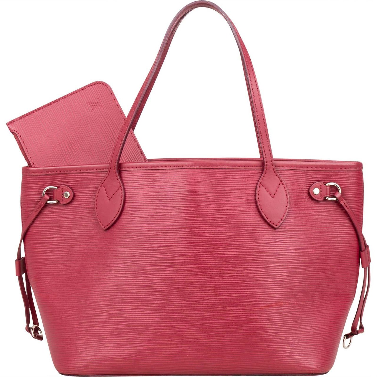 Louis Vuitton Fuchsia Epi Leather Neverfull PM Shoulder Bag Divers