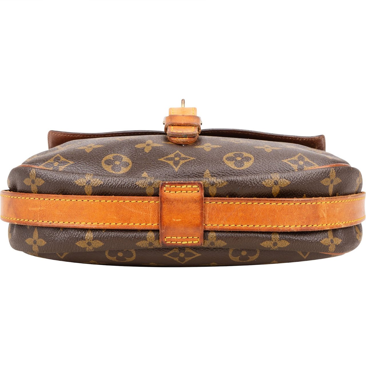 Louis Vuitton Louis Vuitton Monogram Canvas Jeune Fille GM Crossbody Bag Bruin