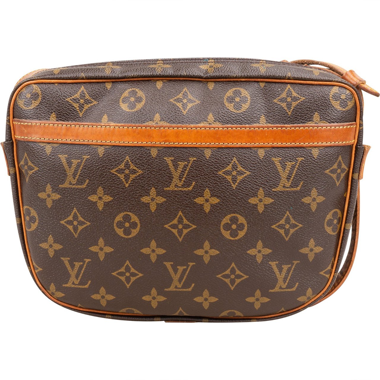 Louis Vuitton Louis Vuitton Monogram Canvas Jeune Fille GM Crossbody Bag Bruin