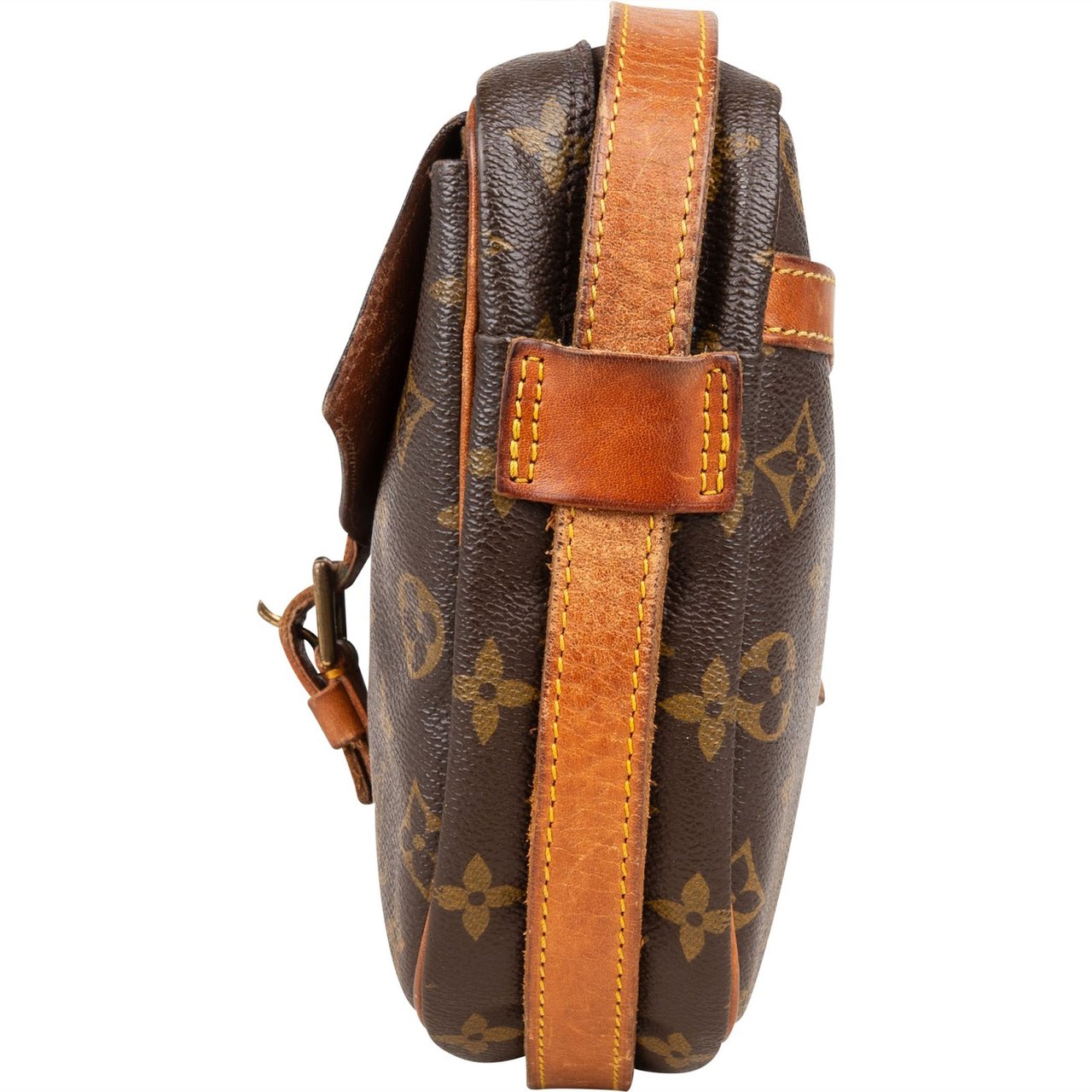 Louis Vuitton Louis Vuitton Monogram Canvas Jeune Fille GM Crossbody Bag Bruin