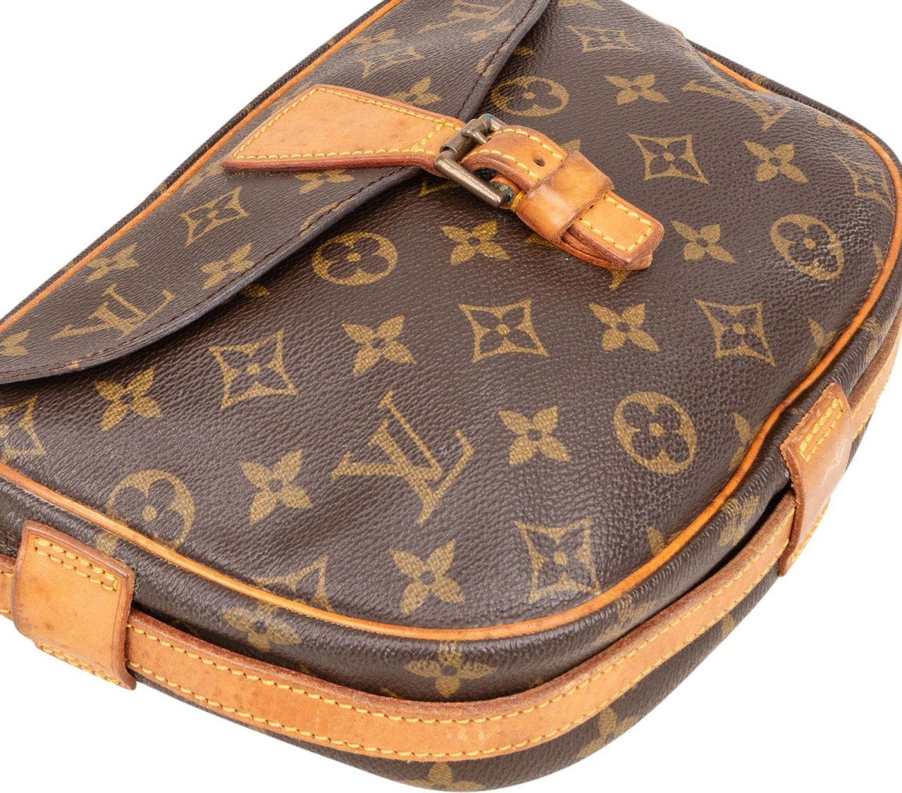 Louis Vuitton Louis Vuitton Monogram Canvas Jeune Fille MM Crossbody Bag Bruin