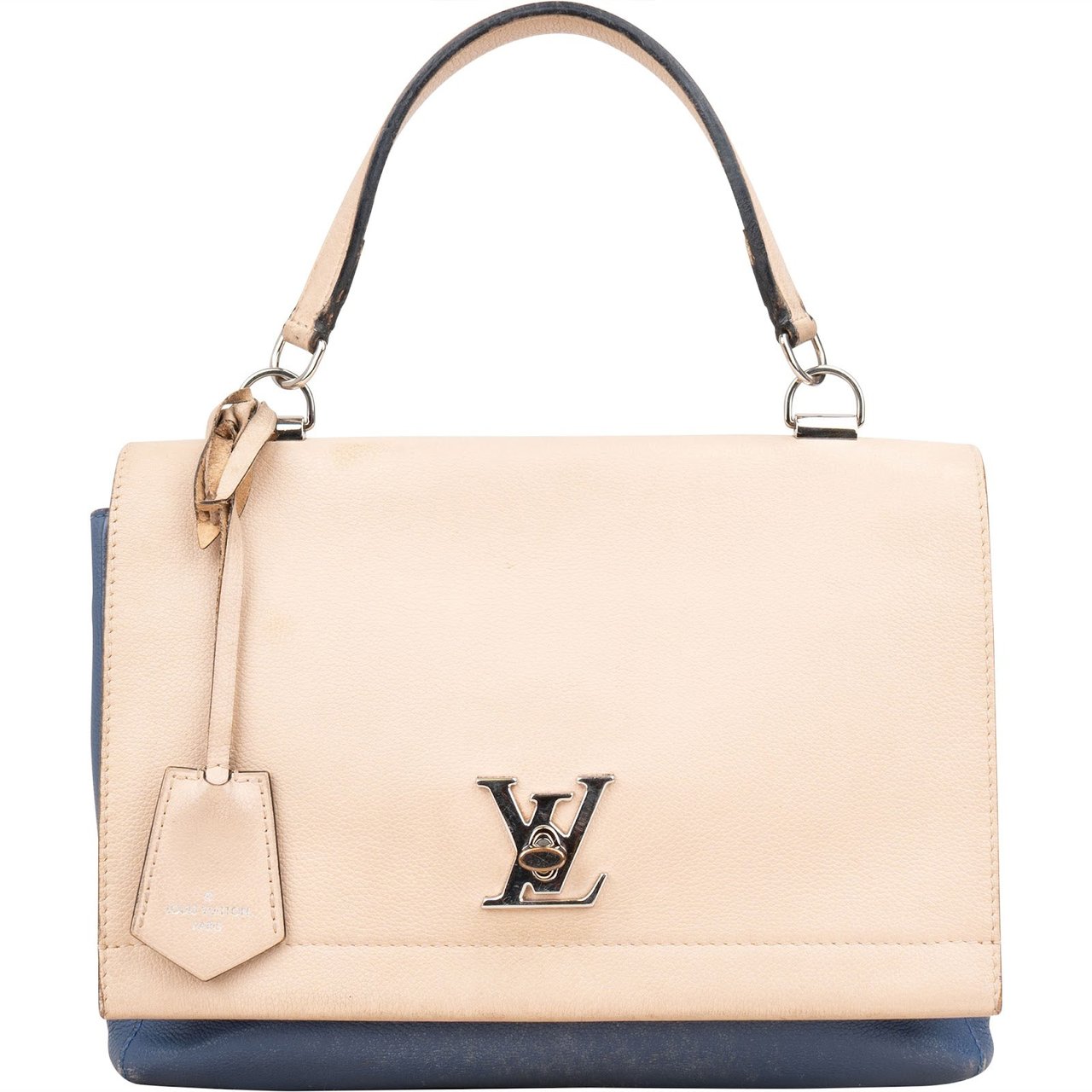 Louis Vuitton Louis Vuitton Canvas Monogram Lockme Handbag Blauw