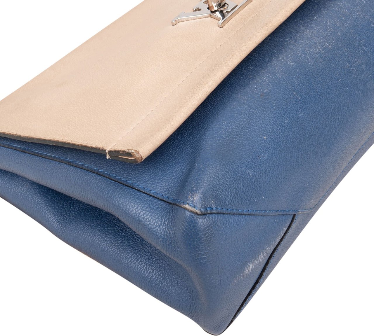 Louis Vuitton Louis Vuitton Canvas Monogram Lockme Handbag Blauw