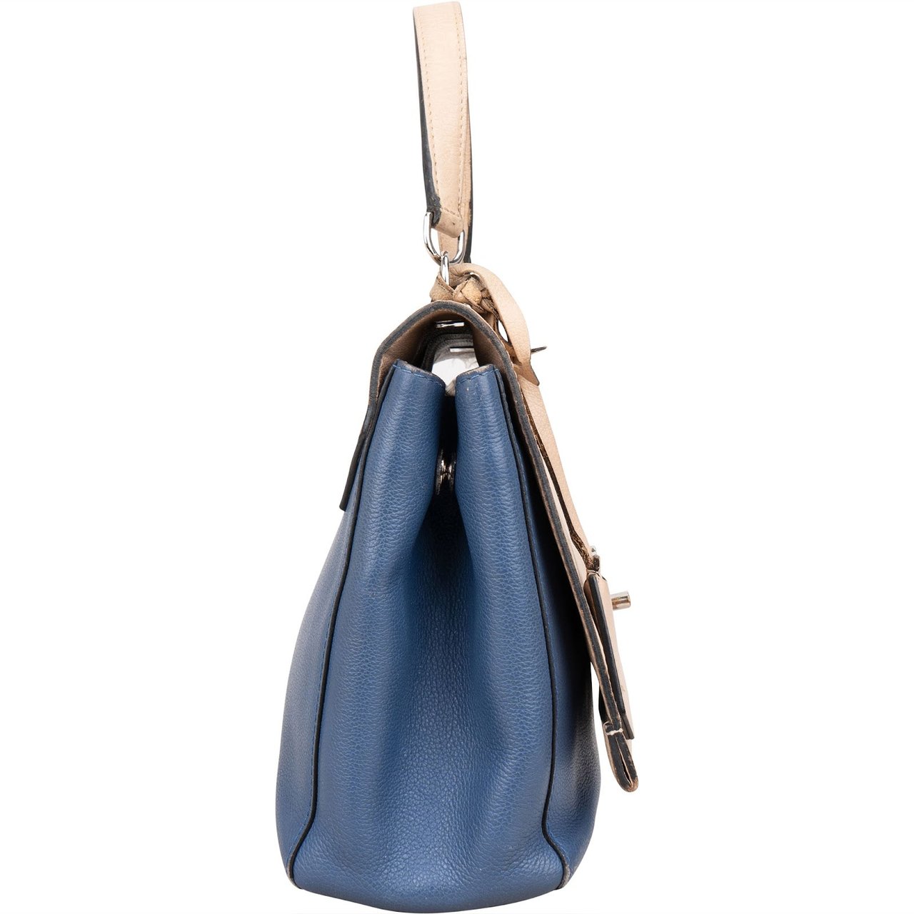 Louis Vuitton Louis Vuitton Canvas Monogram Lockme Handbag Blauw