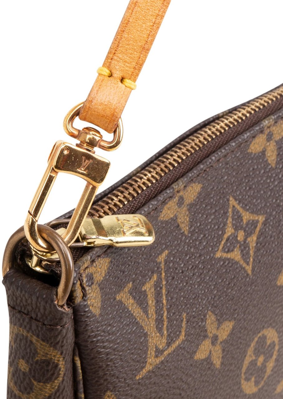 Louis Vuitton Louis Vuitton Monogram Canvas Pochette Accessoires Handbag Bruin