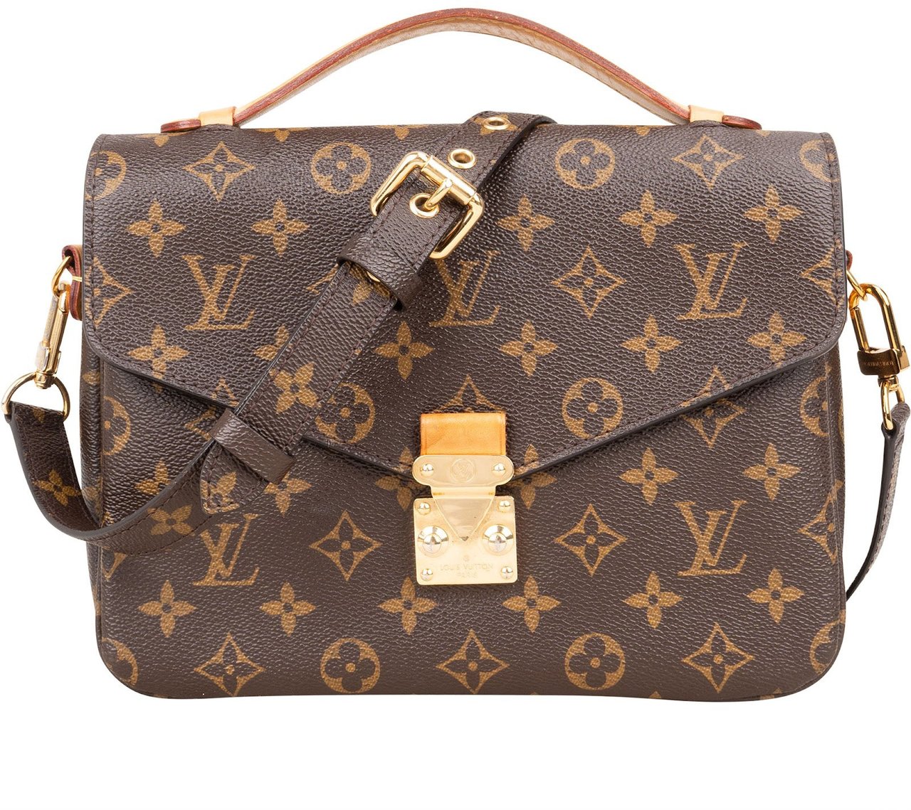Louis Vuitton Louis Vuitton Monogram Canvas Pochette Métis Crossbody Bag Bruin