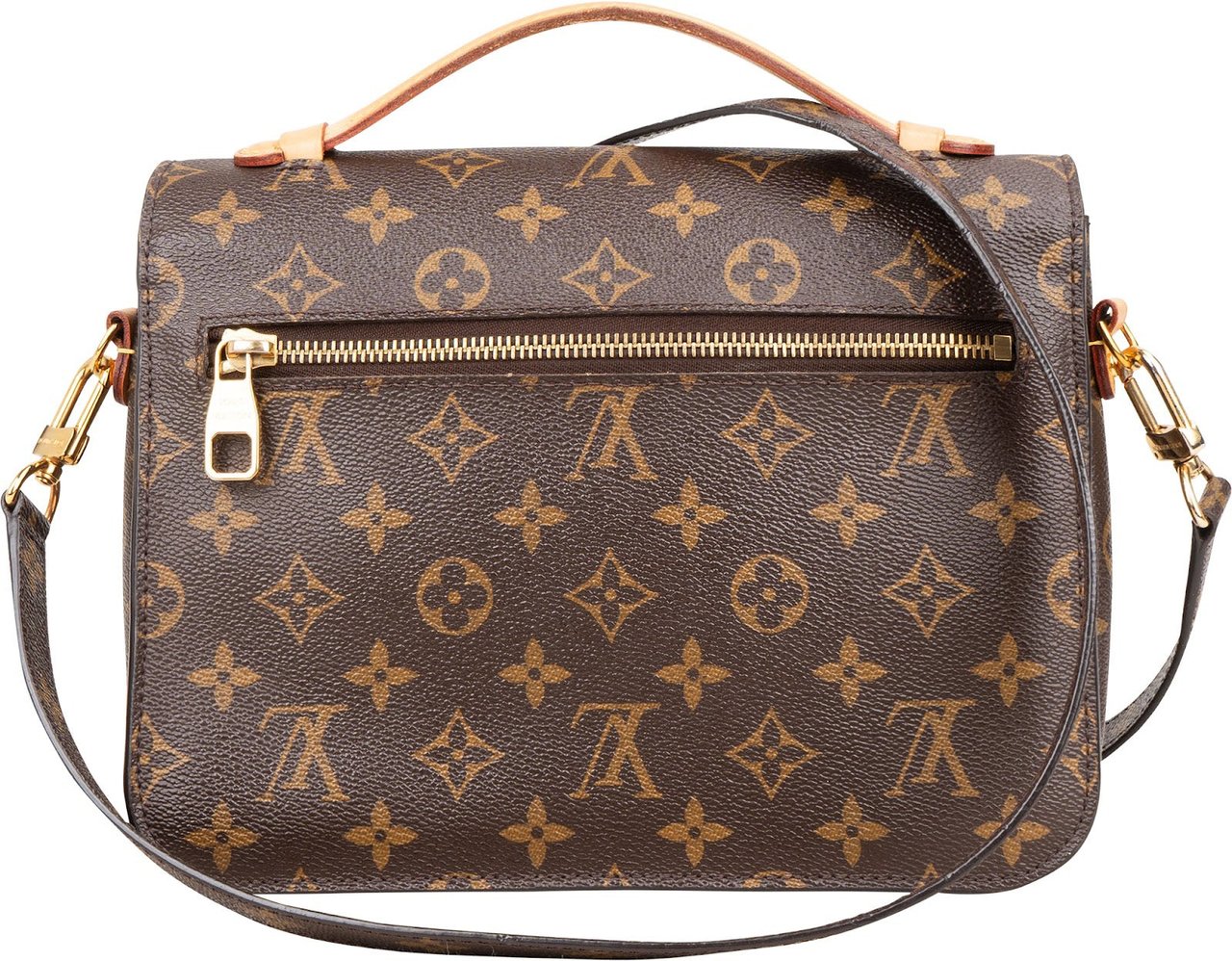 Louis Vuitton Louis Vuitton Monogram Canvas Pochette Métis Crossbody Bag Bruin