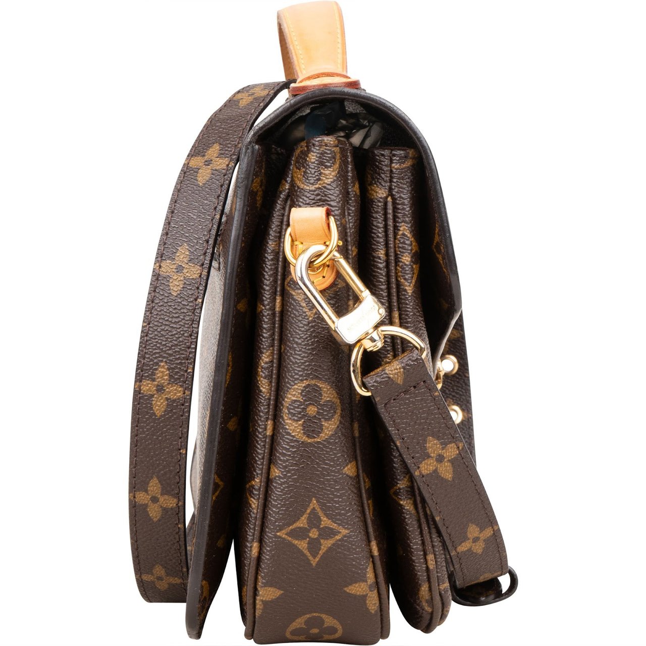 Louis Vuitton Louis Vuitton Monogram Canvas Pochette Métis Crossbody Bag Bruin