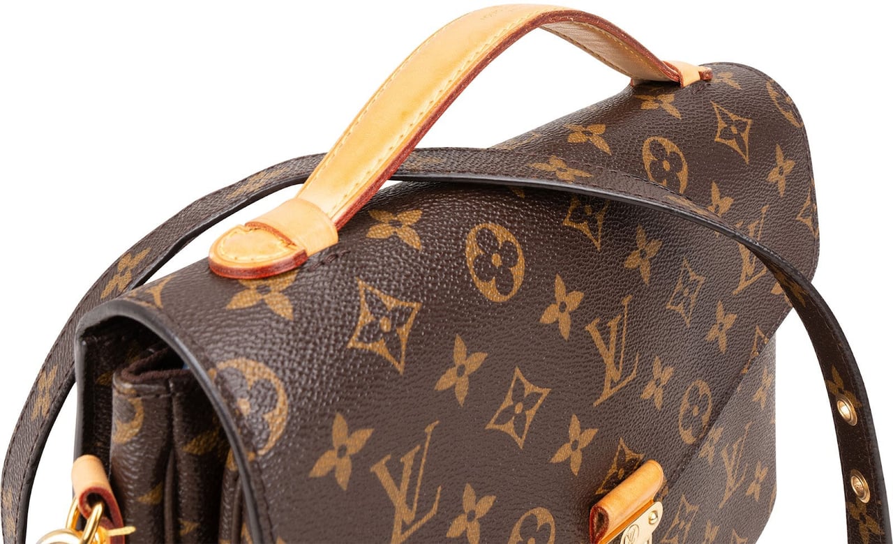 Louis Vuitton Louis Vuitton Monogram Canvas Pochette Métis Crossbody Bag Bruin