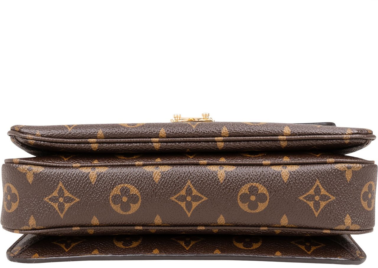Louis Vuitton Louis Vuitton Monogram Canvas Pochette Métis Crossbody Bag Bruin