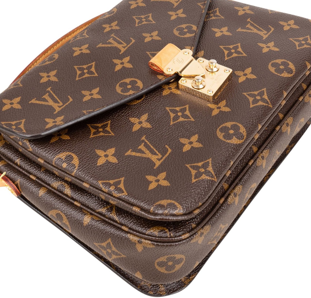 Louis Vuitton Louis Vuitton Monogram Canvas Pochette Métis Crossbody Bag Bruin
