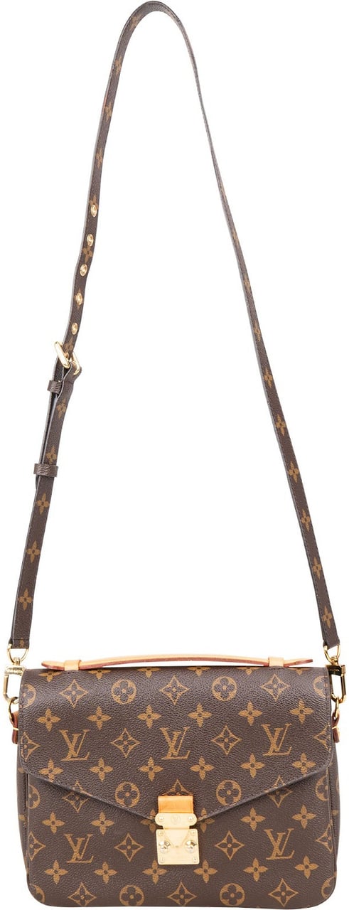 Louis Vuitton Louis Vuitton Monogram Canvas Pochette Métis Crossbody Bag Bruin